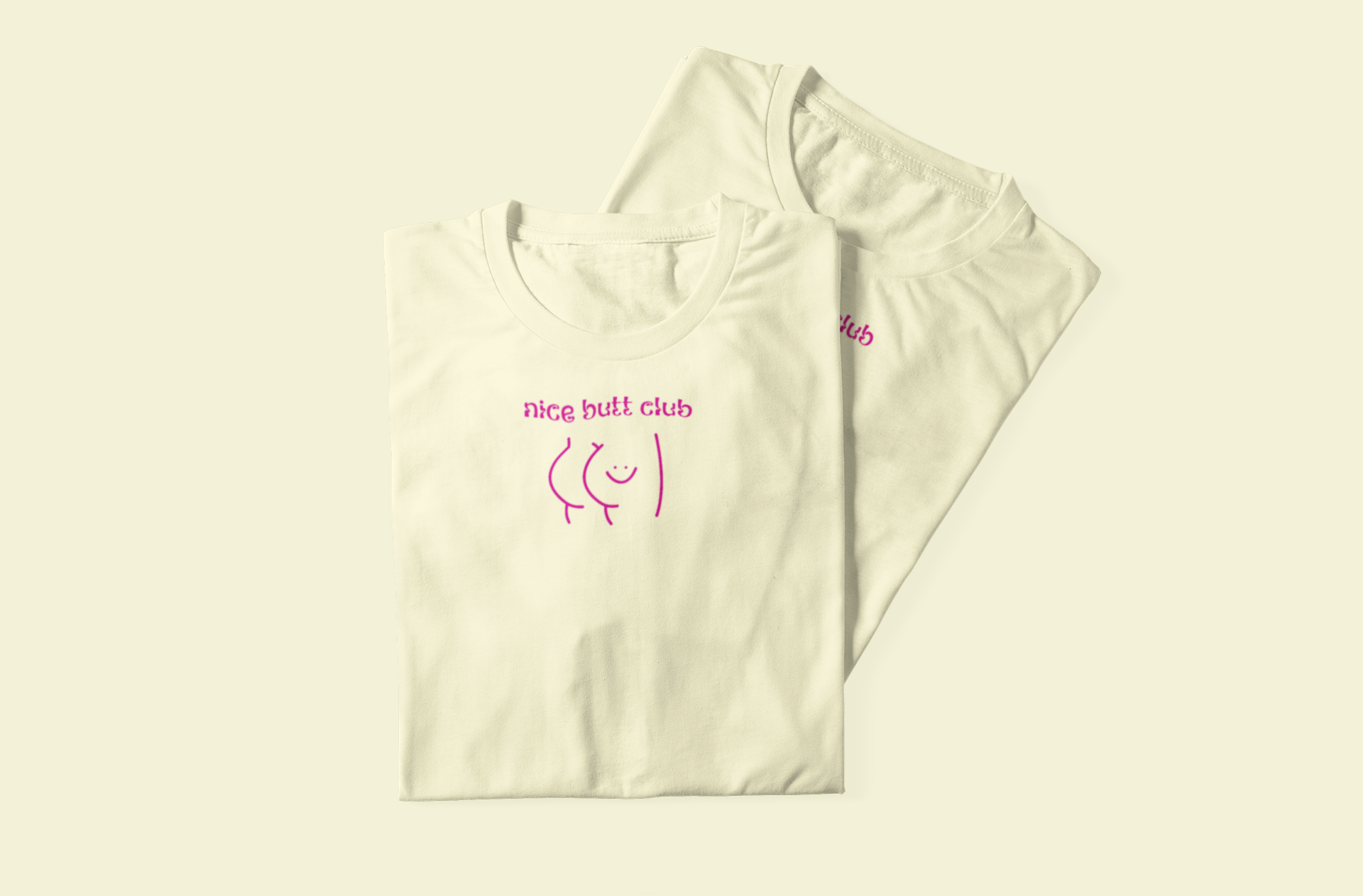 NICE BUTT BASIC T-SHIRT