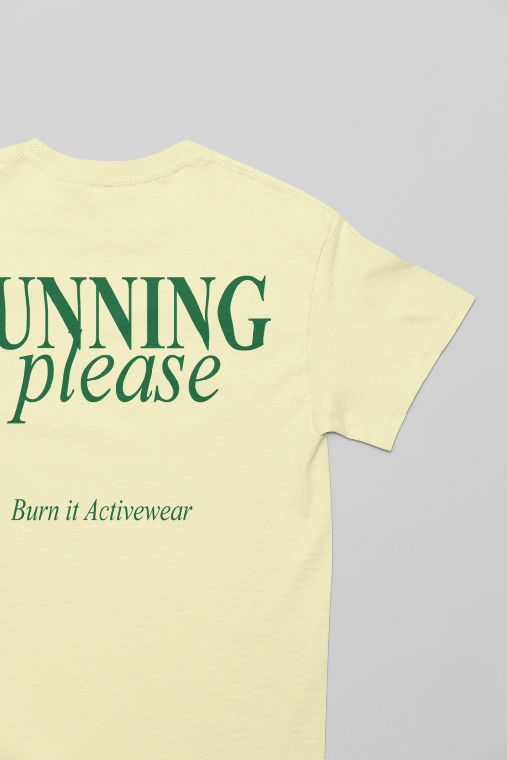 RUNNING PLEASE T-SHIRT