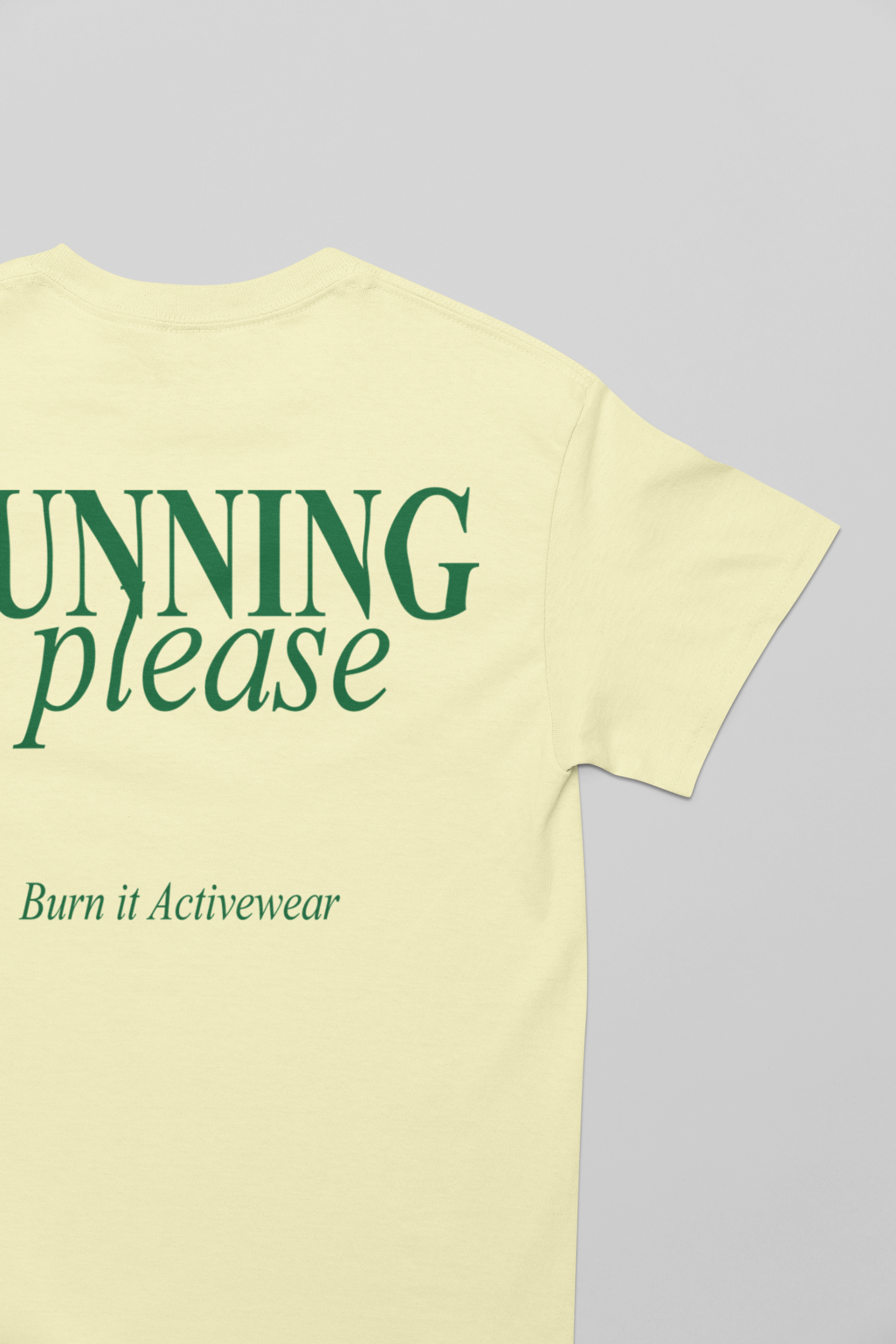 RUNNING PLEASE T-SHIRT
