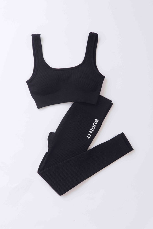 RIBBED SPORT BRA