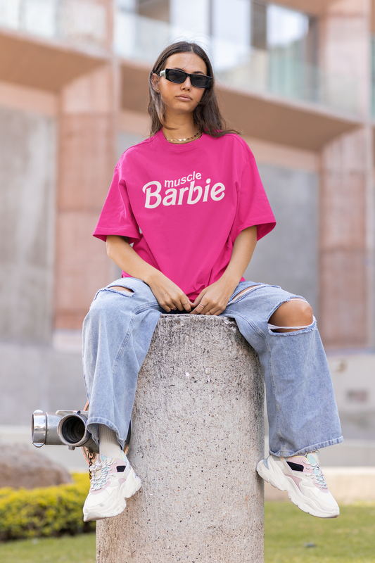 MUSCLE BARBIE T-SHIRT