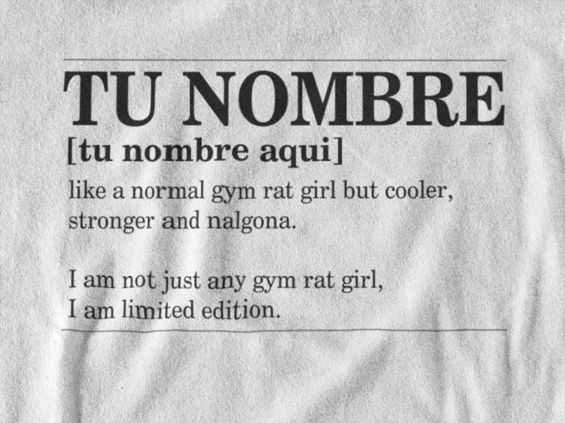 LIMITED EDITION T-SHIRT